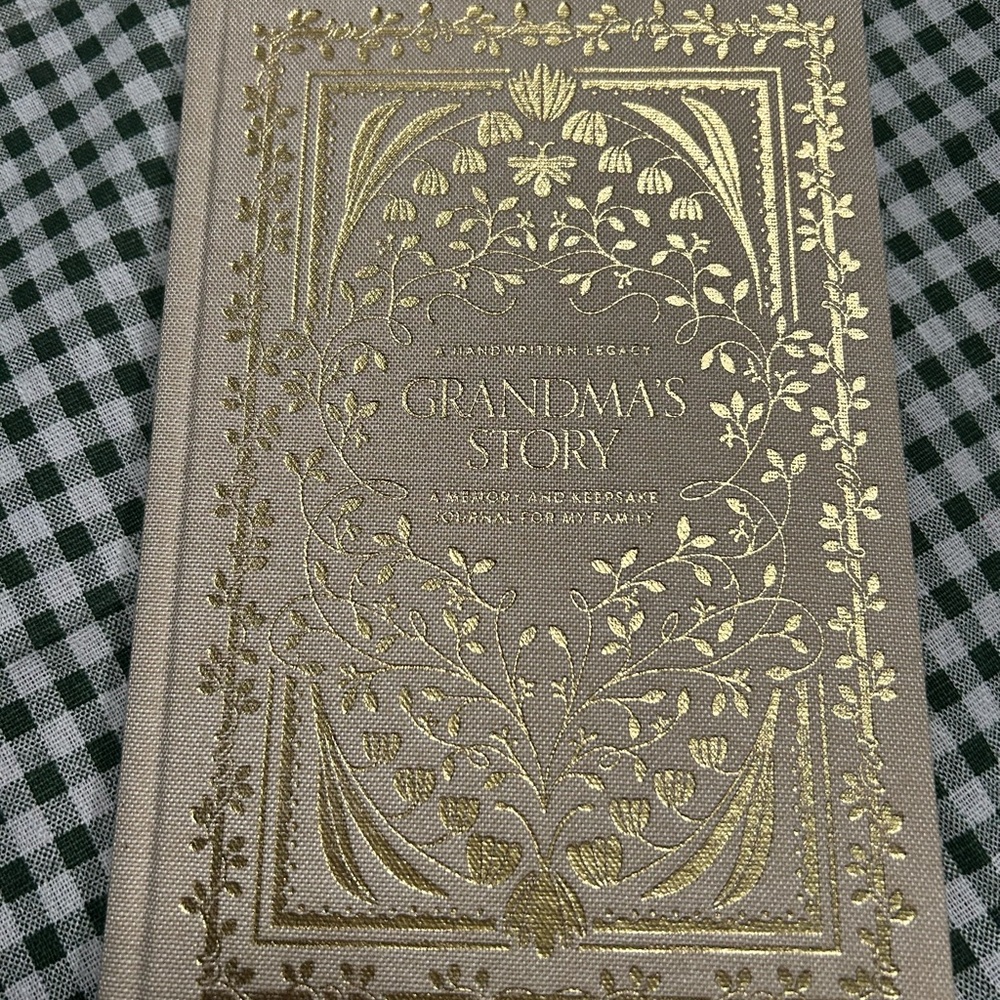 Grandma’s Story - keepsake memory book